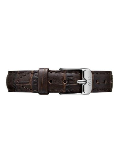 Buy Watch Strap in Leather and Silver 28mm | DW in Egypt