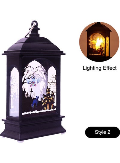 Buy LED Candle Lamp Night Light For Halloween Festival Decoration multicolour 14.5*4.5*7.5cm in UAE