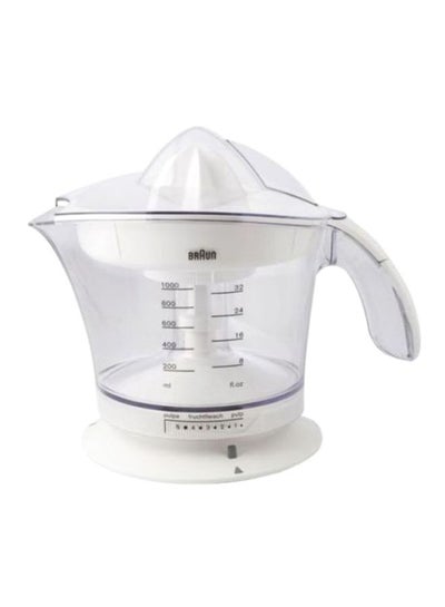 Buy Citrus Press Juicer 1 L 20 W MPZ 9 White/Clear in UAE