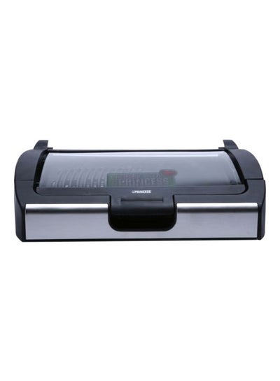 Buy Table Top Grill PRN.102320 Black/Silver in UAE