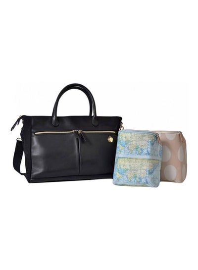 Buy Pacapod Fortuna Diaper Bag - Black in UAE