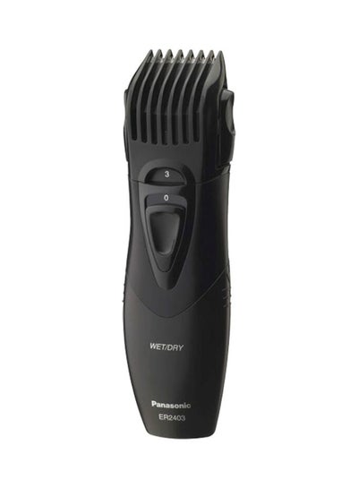 Buy Wet And Dry Beard Hair Trimmer Black in Saudi Arabia