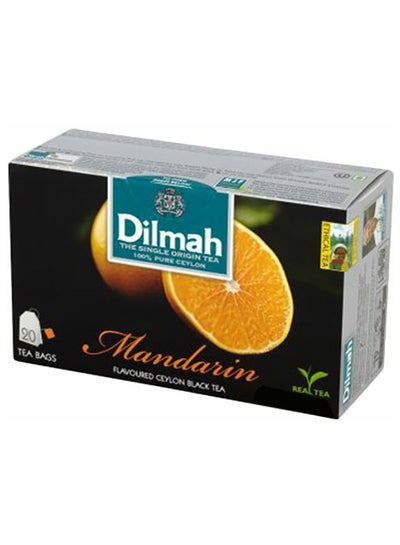 اشتري شاي أسود سيلاني بنكهة الماندارين - 20 كيس mandarin في مصر