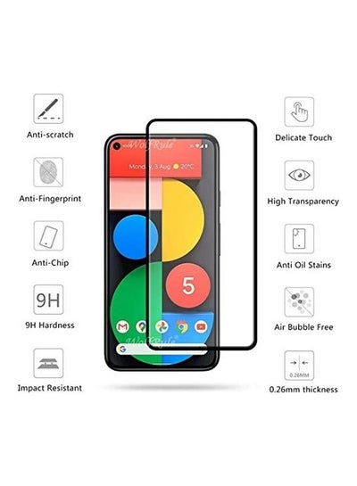 Buy Google Pixel 5 Full Coverage Screen Protector Clear in Egypt