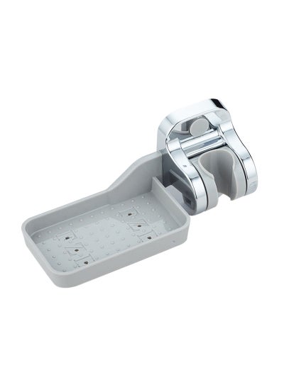 Buy Shower Head Holder Silver 16.5cm in Saudi Arabia