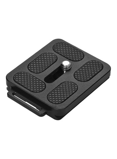 Buy Quick Release Plate Fit For Tripod Black in Saudi Arabia