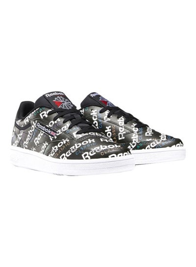 Buy Club C 85 Low Top Sneakers Black/White/Sunglow/Cyan in UAE