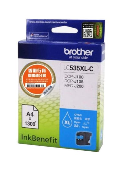 Buy LC535XLC Ink Cartridge Cyan in UAE