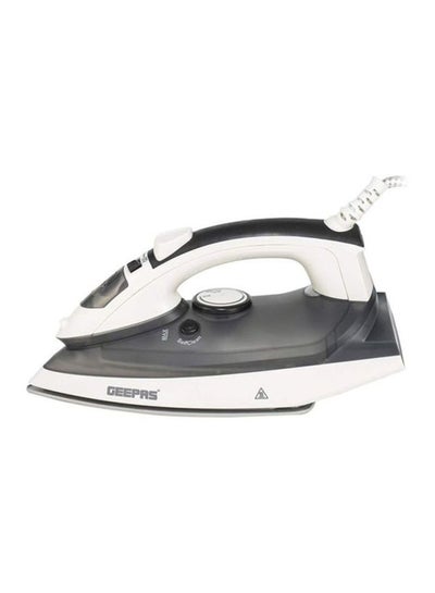 Buy Ceramic Steam Iron - Temperature Control for Wet/Dry Crease Free Ironing | Steam Function & Self Cleaning Function, Fast Ironing And Ceremic Sole-Plate in Saudi Arabia