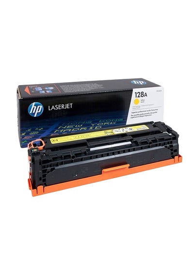 Buy 128A Laserjet Toner Cartridge Yellow in UAE