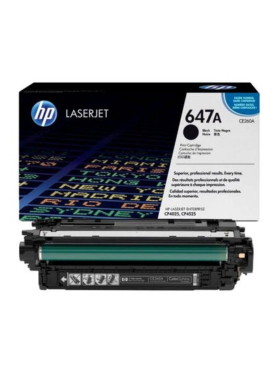 Buy 647A LaserJet Toner Cartridge Black in UAE