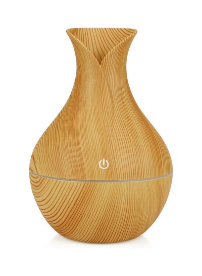 Buy USB LED Aroma Oil Diffuser 130ml Dark Wood in Egypt