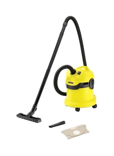 Buy WD 2 Multi-Purpose Vacuum Cleaner 12 L 1000 W 1.629-760.0 Yellow/Black in UAE