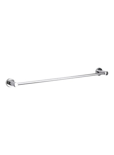 Buy Wall Mounted Bath Towel Rack Silver 23inch in Saudi Arabia