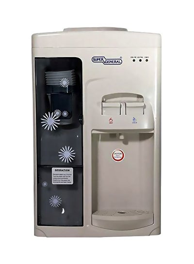 Buy Plastic Water Dispenser SGL 1131 White/Blue in UAE