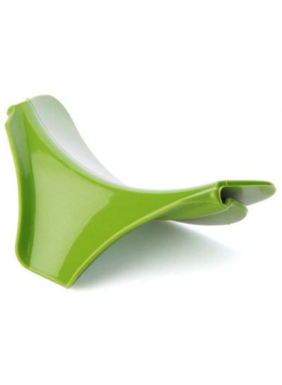 Buy Anti Spill Kitchen Gadget Silicone Slip On Pour Spout Green in Egypt