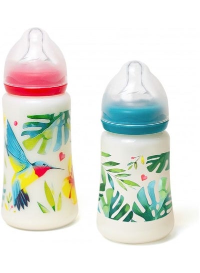 Buy Pack Of 2 Baby Feeding Bottle in UAE