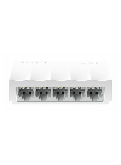 Buy 5-Port Desktop Ethernet Switch 10/100Mbps White in Egypt
