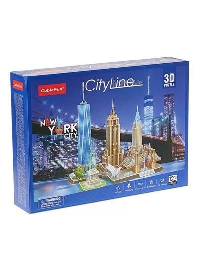اشتري 123-Piece City Line New York City 3D Puzzle في مصر