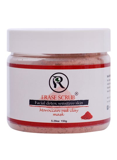 Buy Moroccan Red Clay Facial Detox 150ml in Egypt