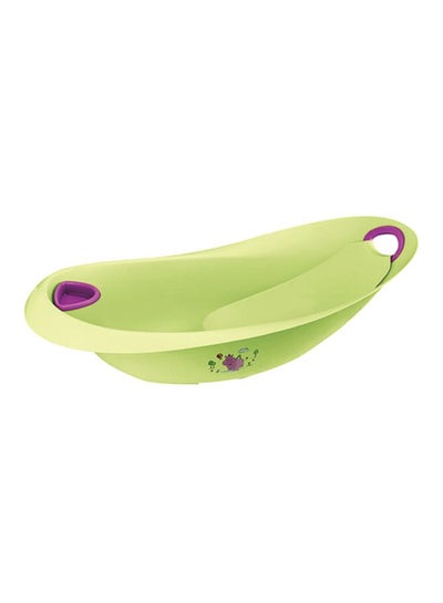 Buy Animal-Themed Baby Bath Tub - Green/Purple in Saudi Arabia