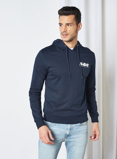 Buy No Bad Vibes Hoodie Navy in Saudi Arabia