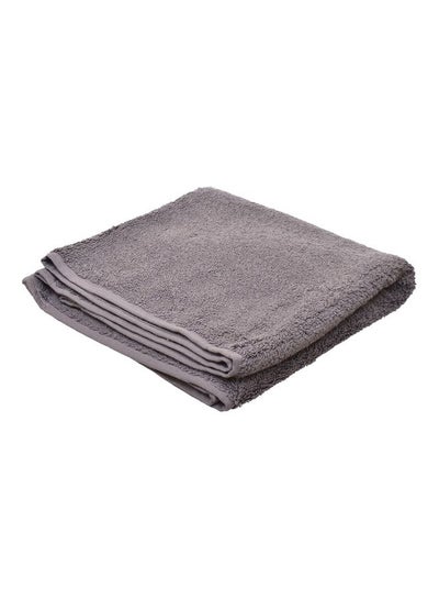 Buy Solid Bath Sheet Grey 90x150cm in Egypt