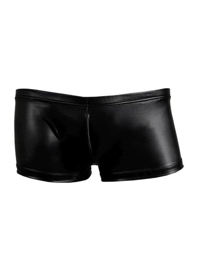 Buy Solid Boxers Black in Saudi Arabia