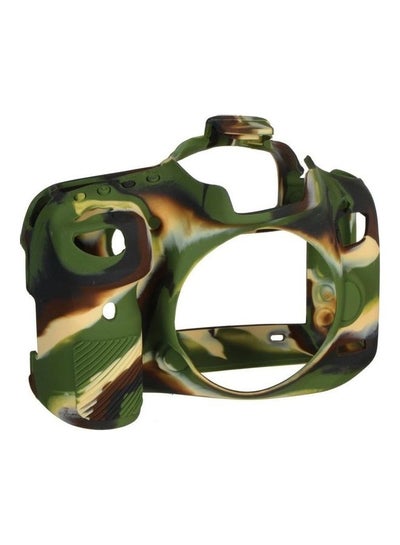 Buy Army Printed Silicone Case Cover For D3200 Camera Multicolor in Egypt