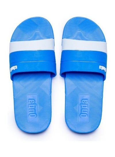 Buy Luanda Slip-On Slides Light Blue in Egypt