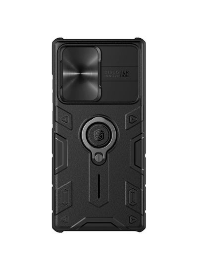 Buy Cam Shield Back Cover For Samsung Galaxy Note 20 Ultra Armor black in Saudi Arabia