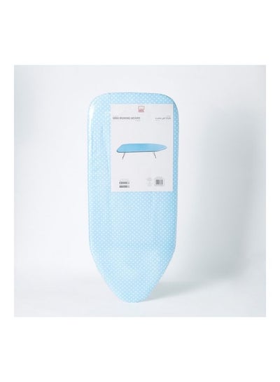 Buy Mini Ironing Board Blue/White 74cm in UAE