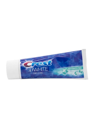 Buy 3D Deluxe Glamorous White Toothpaste 75ml in Saudi Arabia