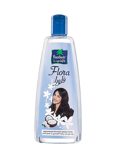 Buy Flora Jasmine-Scented Coconut Hair Oil Clear 200ml in Saudi Arabia