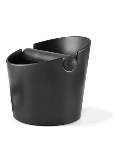 Buy Coffee Grind Knock Box And Espresso Dump Bin Slag Bucket Black 15 x 15 x 15cm in UAE