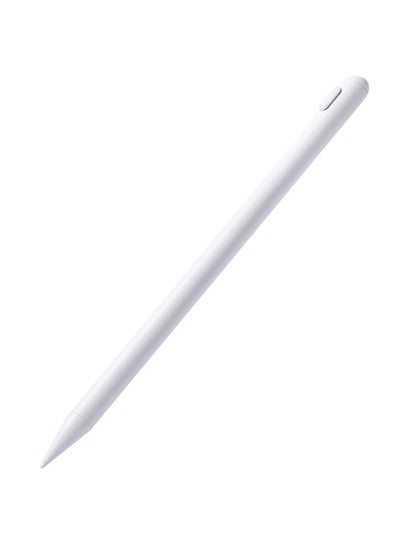 Buy Touch Capacitive Stylus Pen For iPad Pro White in UAE