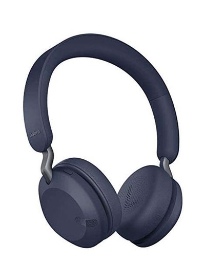 Buy Wireless On-Ear Headphones Navy Blue in Saudi Arabia