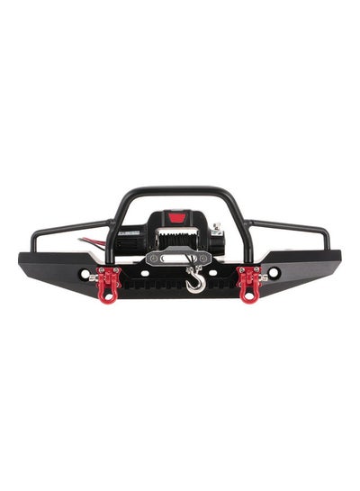 اشتري Metal Front Bumper with 2 LED Light and Remote Control Electric Winch 20 x 7 x 10cm في السعودية