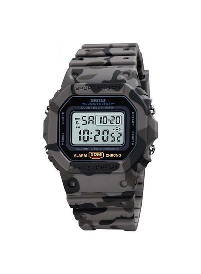 Buy Men's 1628 Waterproof Sports Military Digital Watch in UAE