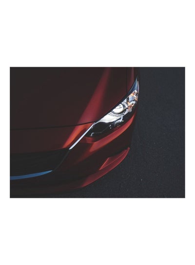 Buy Mazda 6 Vinyl Self Adhesive Wall Sticker Red/Black 160x120cm in Egypt