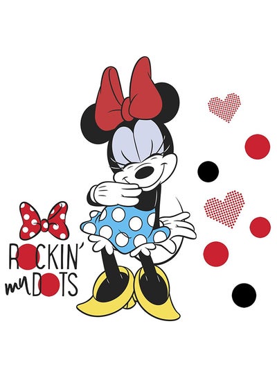 Buy 14-Piece Minnie Rocks the Dot 3258  Peel and Stick Giant Wall Decals in Egypt