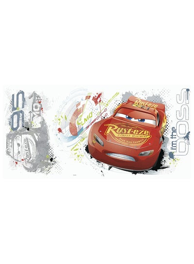 Buy Disney Pixar Cars 3 Lightning Mcqueen Peel And Stick Wall Decal in Egypt