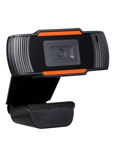 Buy USB 480P Webcam Black/Orange in UAE