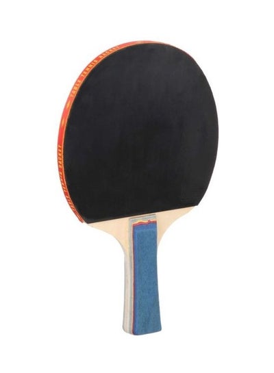 Buy 2-Piece Wood Duble Face Tennis Racket With Carrying Case Set 19inch in Egypt