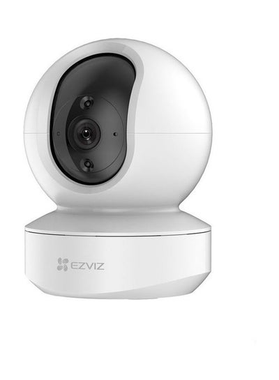 Buy EZVIZ TY1 Security Camera Indoor Wi-Fi 1080P, Baby Pet Monitor with Motion Detection, Smart Tracking, Smart Night Vision, Wireless, 2-Way Audio, Compatible with Alexa, White in UAE