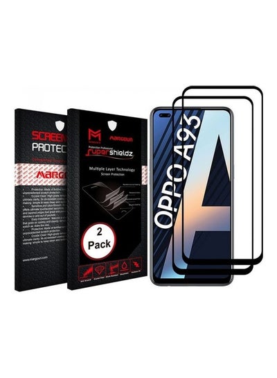 Buy 2-Piece 3D Screen Protector For Oppo A93 clear in UAE