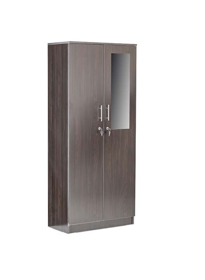 Buy Cosmic Wooden Wardrobe brown 185x80x 40cm in UAE