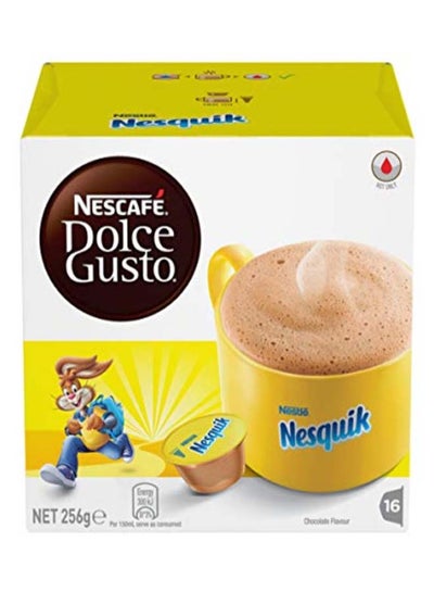 Buy Dolce Gusto Nesquik Coffee Capsules 16grams Pack of 16 in UAE
