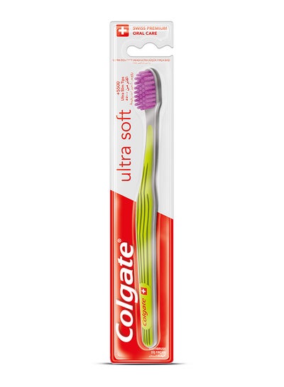 Buy Ultra Soft Toothbrush Multicolour 20centimeter in UAE