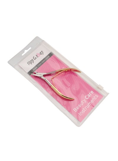 Buy Stainless Steel Cuticle Nipper Gold/Silver in Saudi Arabia